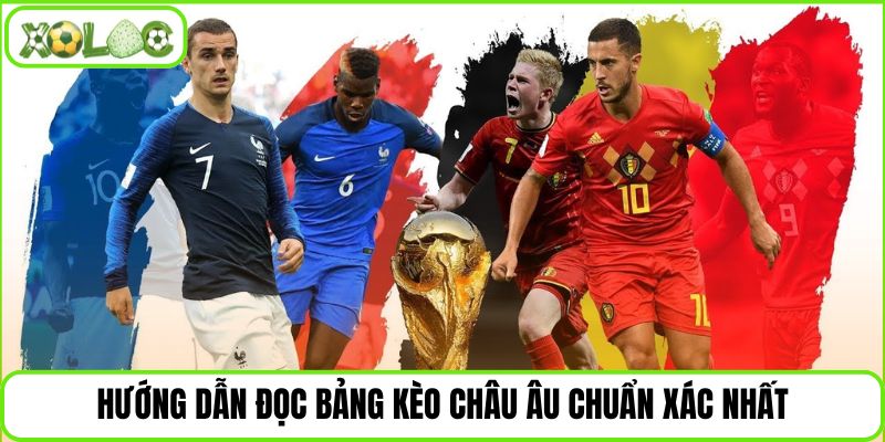 Hướng dẫn đọc bảng kèo châu Âu chuẩn xác nhất